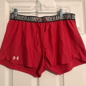 Under Armour running shorts